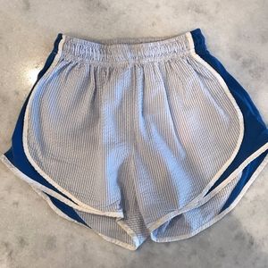 Seersucker Shorties by Lauren James